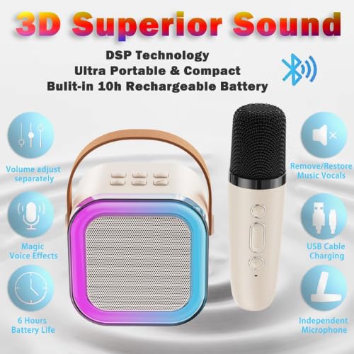 Experience The Ultimate Party with K12 Bluetooth Speaker and Microphone Combo - Portable, Wireless, and Crystal Clear Sound for Any Occasion