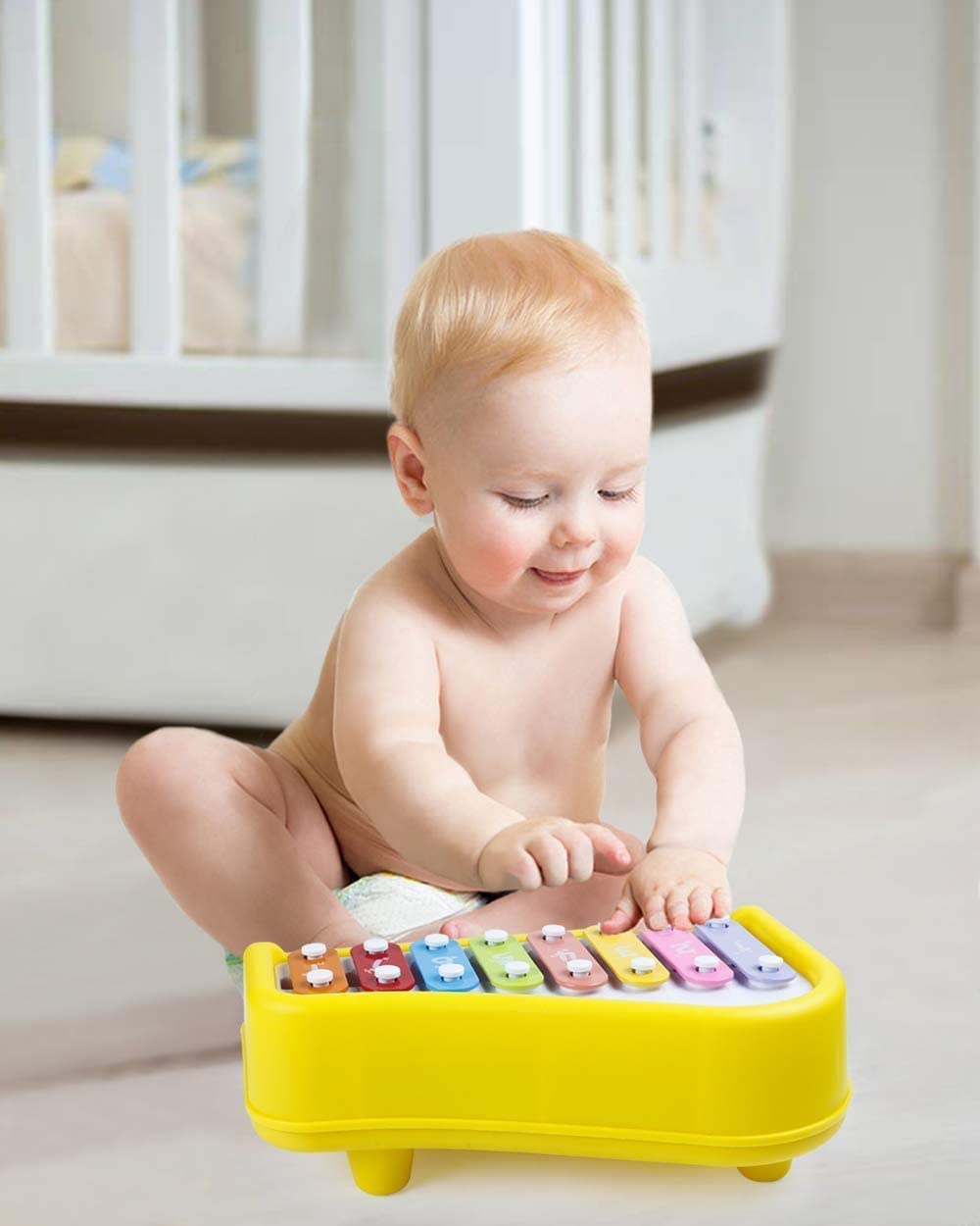 Xylophone & Piano for Kids & Toddler | Non Toxic & Non-Battery for kids | Plastic | Size Big