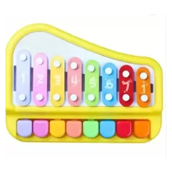 Xylophone & Piano for Kids & Toddler | Non Toxic & Non-Battery for kids | Plastic | Size Big